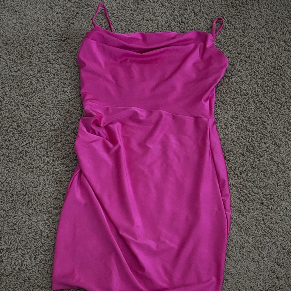 Windsor Vibrant Pink Mini Dress
